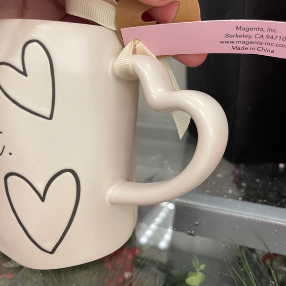 Rae Dunn Valentine Sweet. Heart Ceramic Coffee Mug with Heart Handle
NWT - Picture 4 of 6